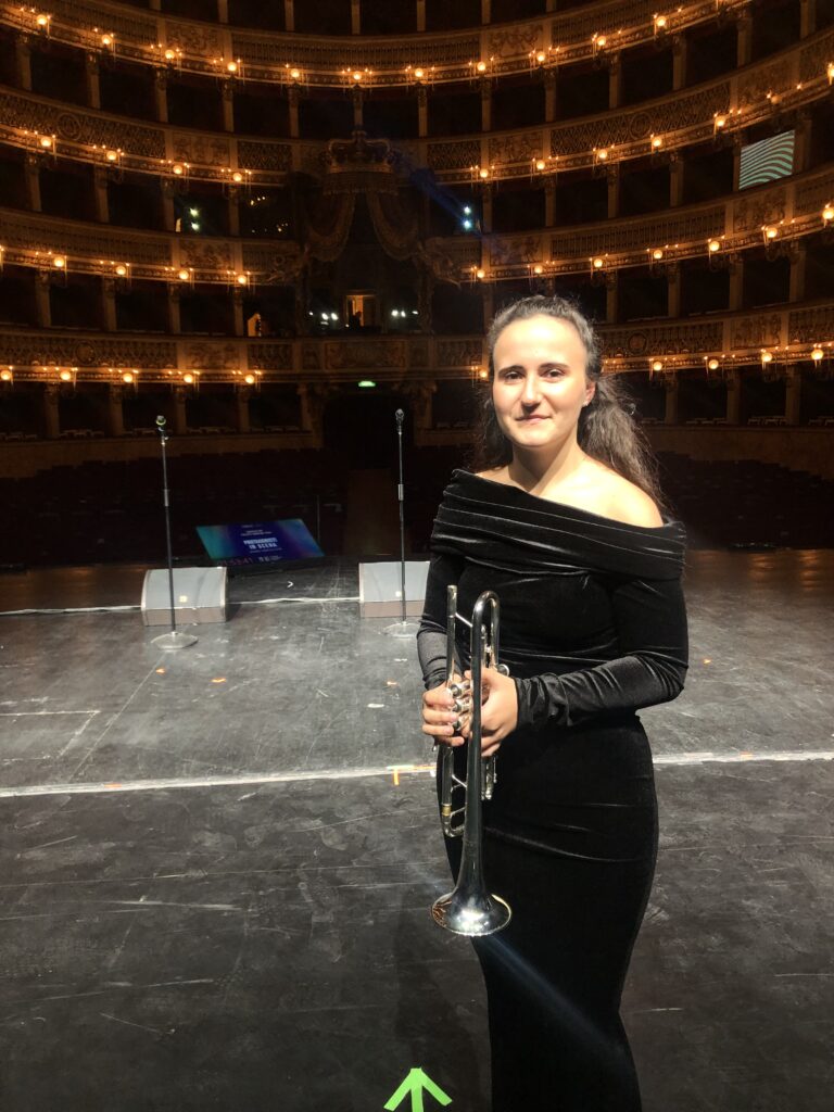 Lezioni tromba Salerno Pia Luongo